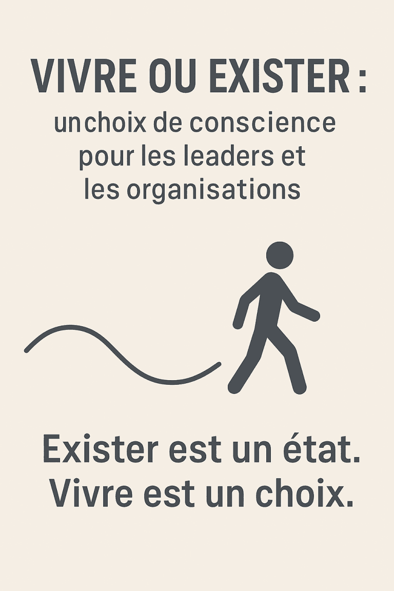 vivre ou exister